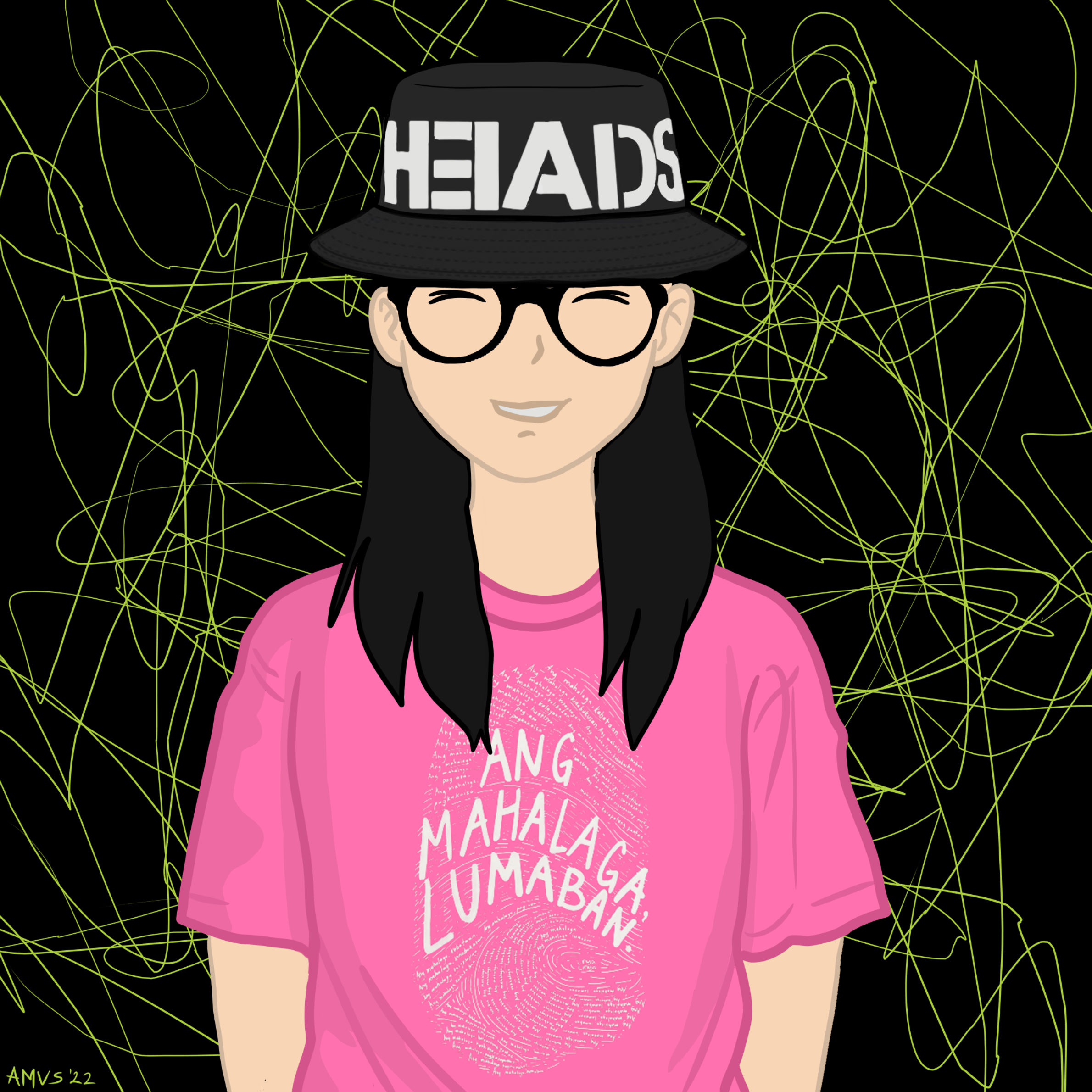 Self-portrait 'Ang Mahalaga Lumaban'