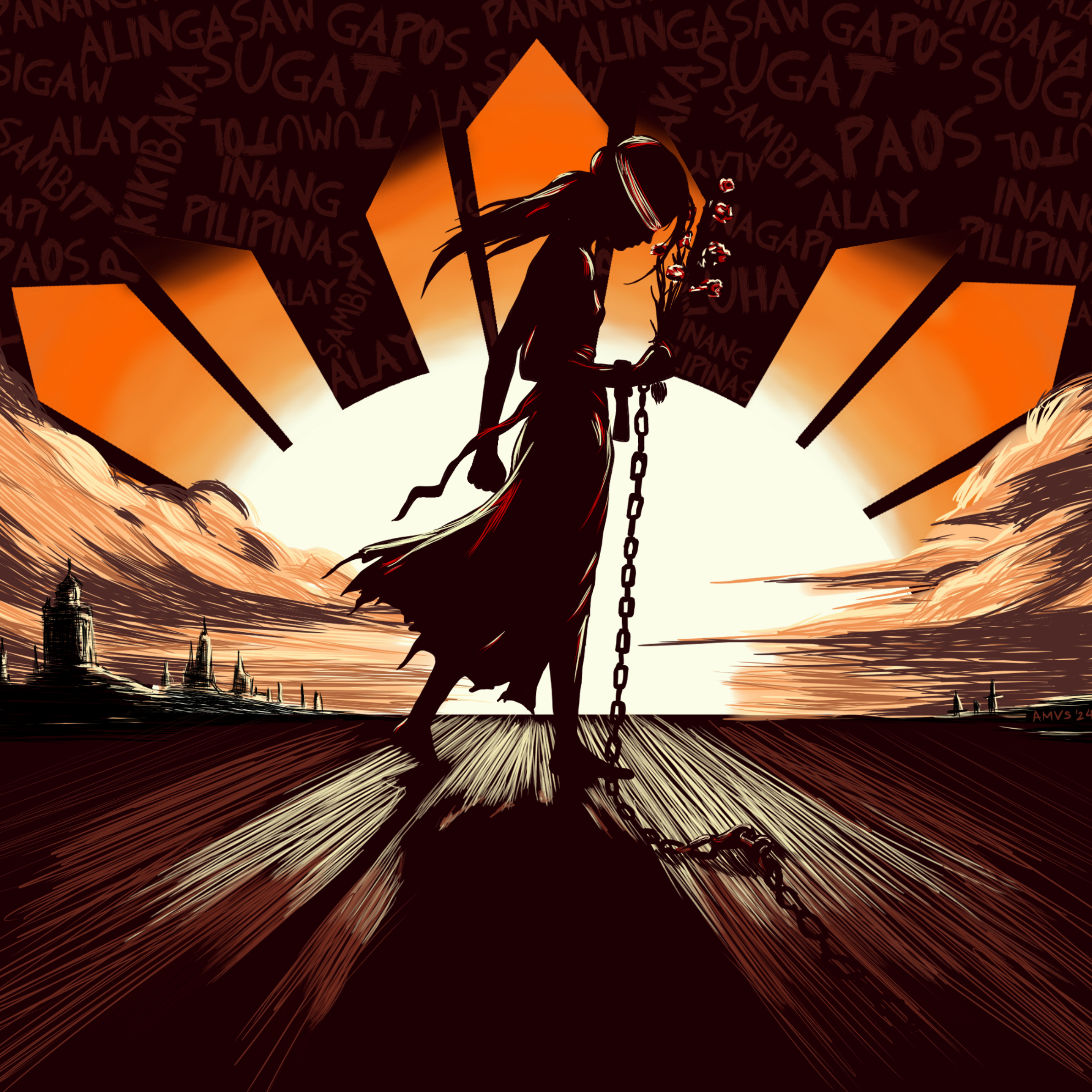 'Iyak sa Takipsilim' commemorative art