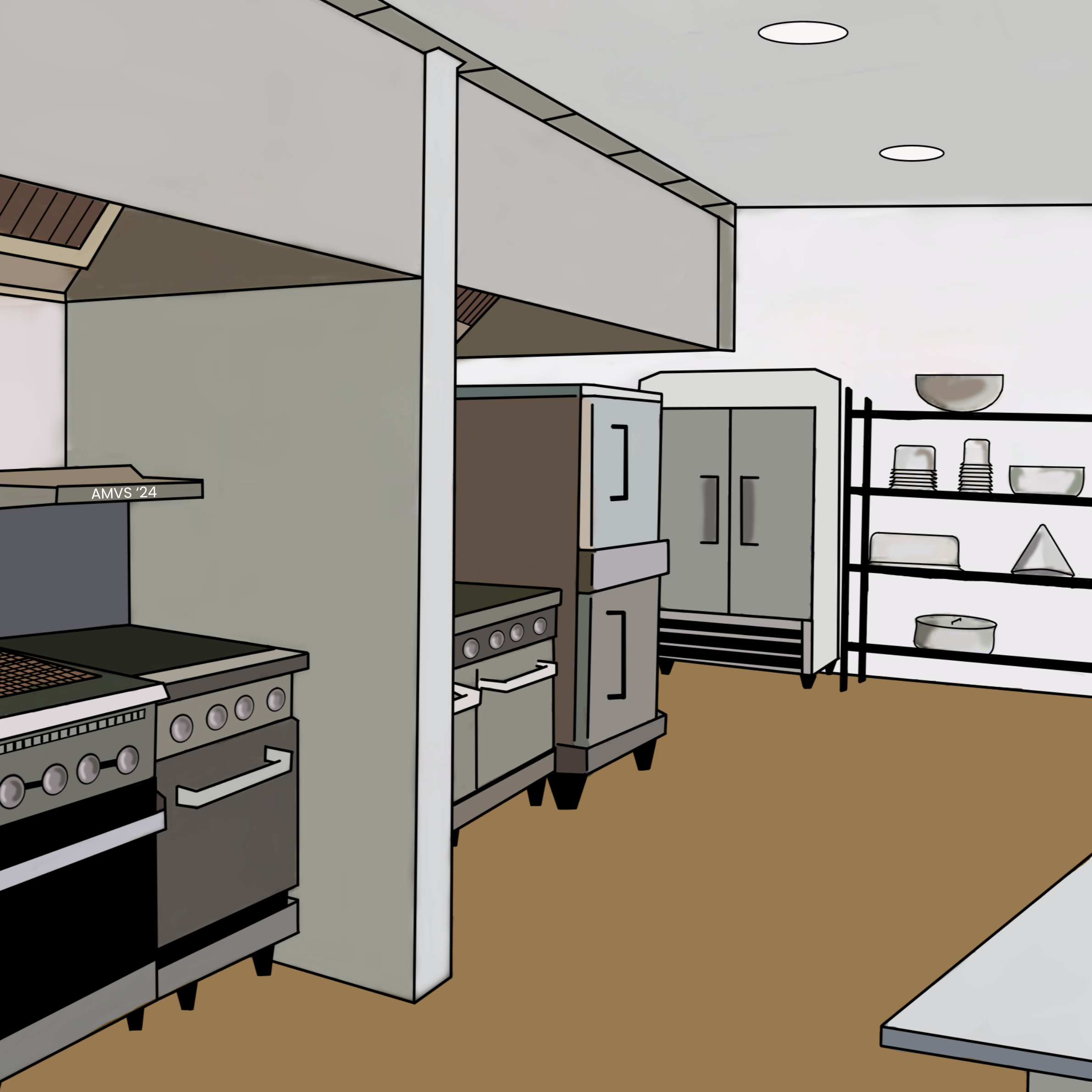 Kitchen interior design