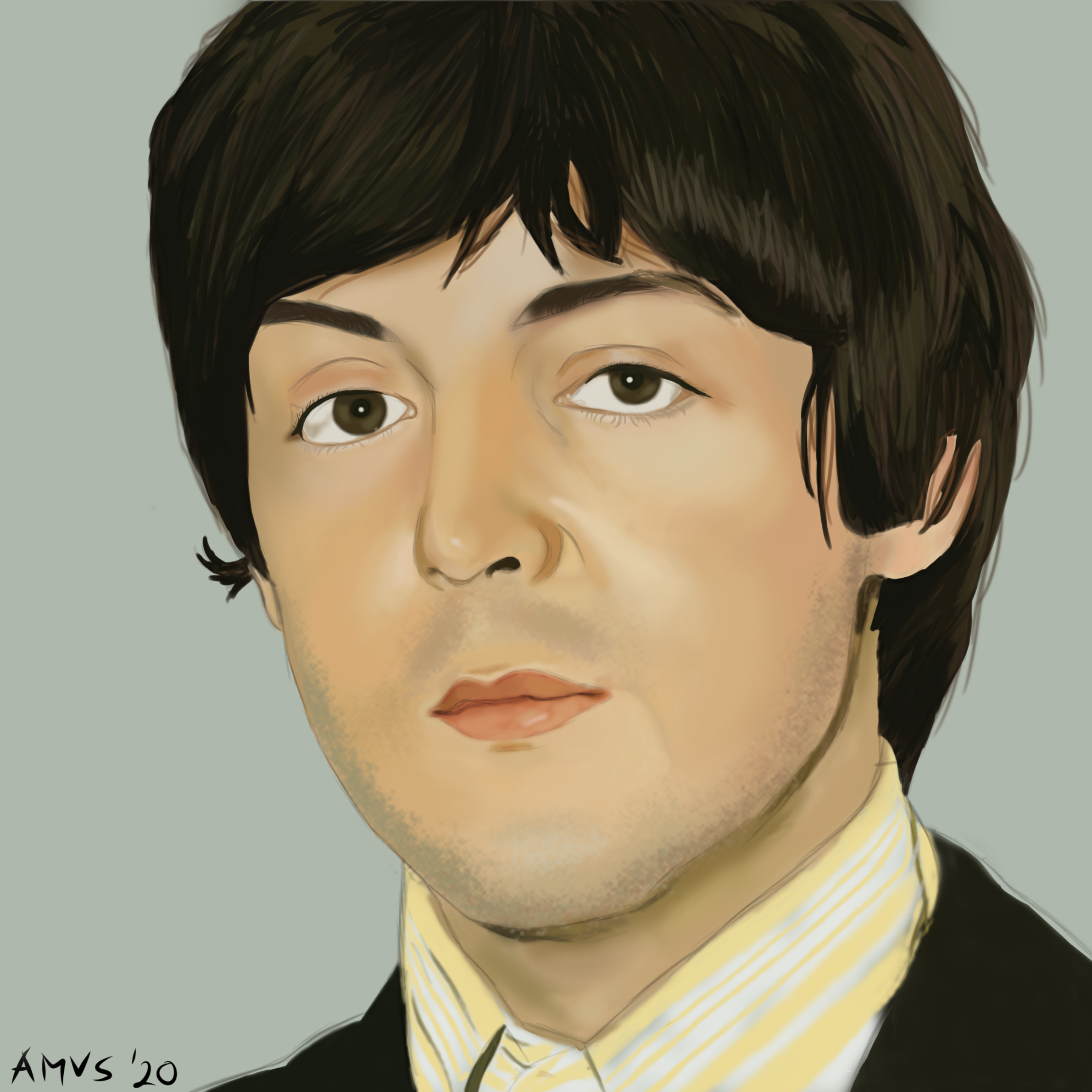 Portrait of Paul McCartney