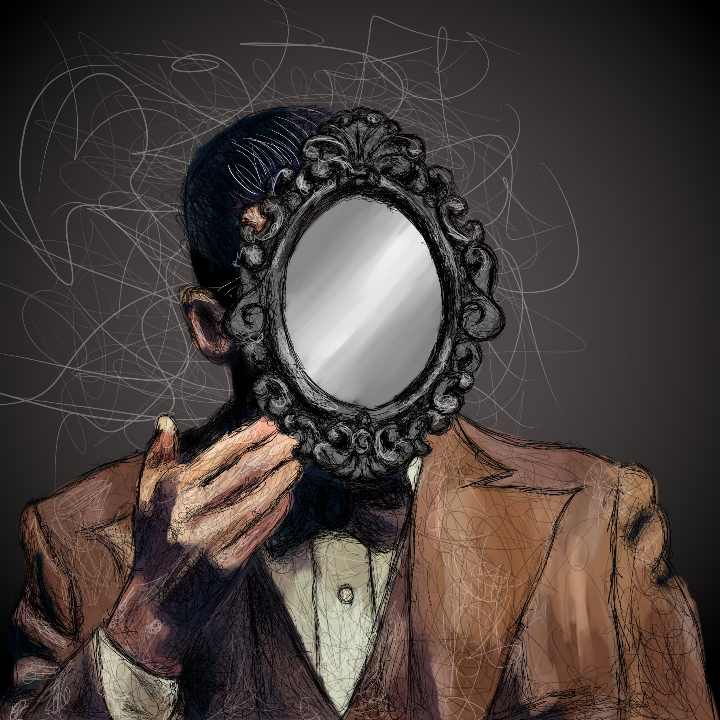 'The Stranger' by Camus inspired artwork
