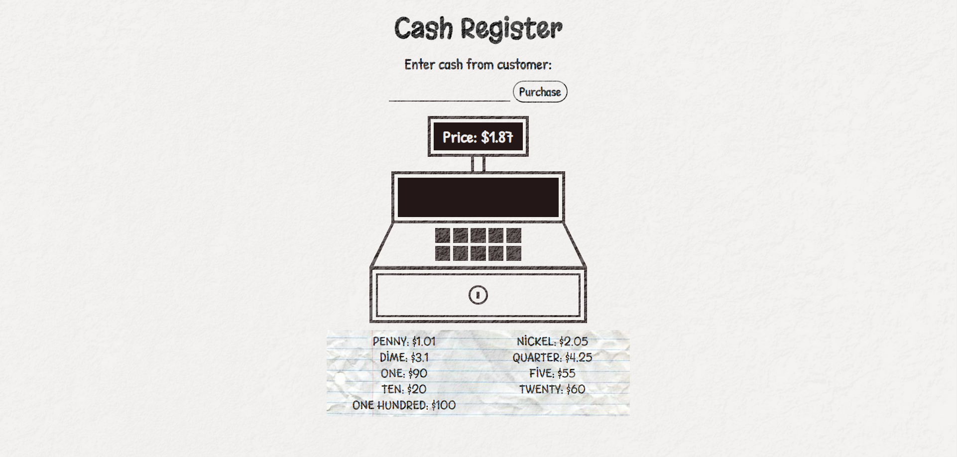 Cash Register